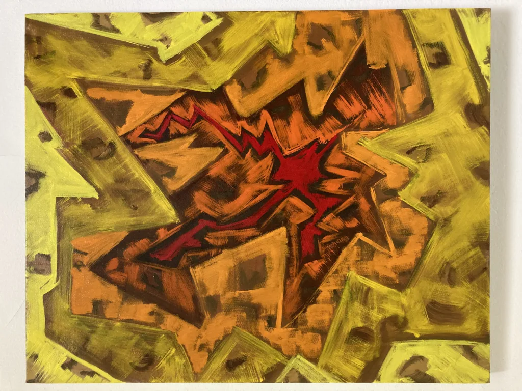 Geometric Sharp Yellow Red Abstraction Layers
