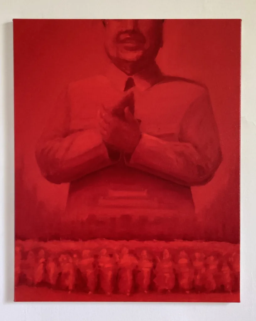 Mao Zedong In Red