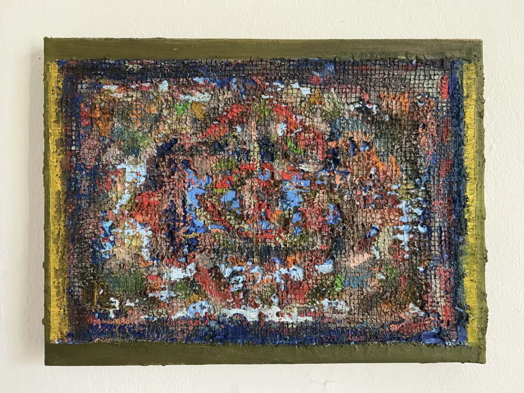 Physical Pixel Tactile Persian Rug
