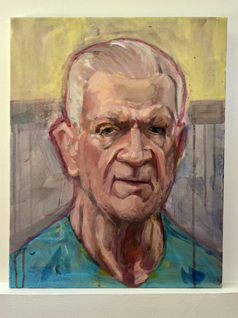 Portrait Of Old Man Earths World Study